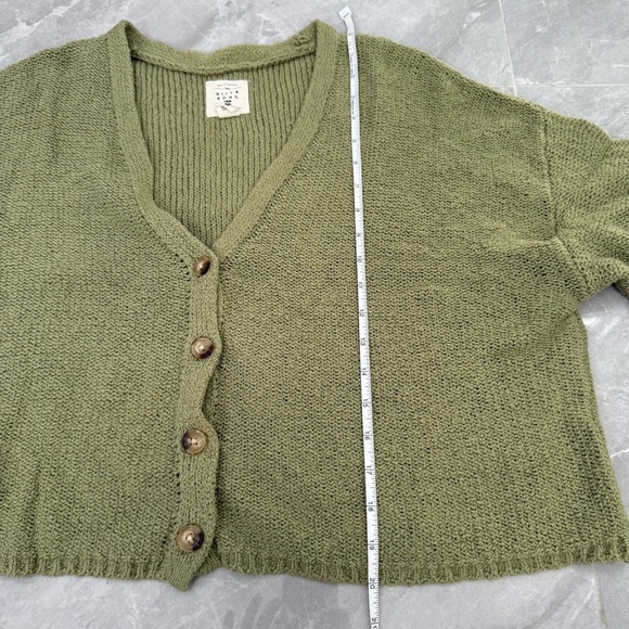 Women’s Billabong Button Down Knit V-Neck Cardigan Sweater Size Large - Picture 16 of 16